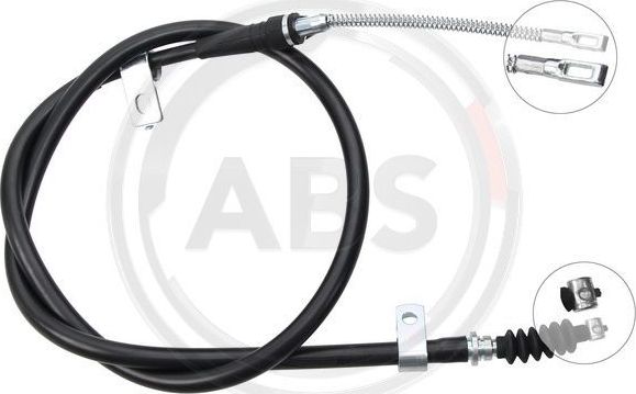 Трос ручника (тросик ручного тормоза) ABS. Артикул K18990