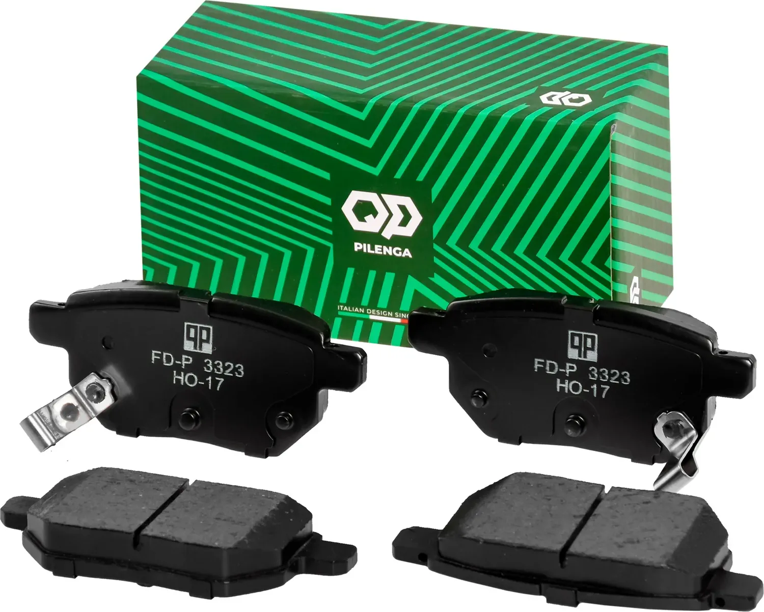 PILENGA Колодки тормозные дисковые задние  TOYOTA COROLLA  PRIUS  YARIS  AURIS. Артикул fd-p3323