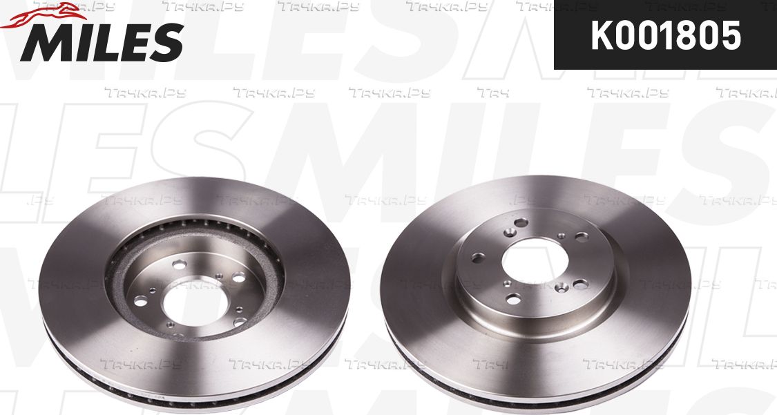 Тормозной диск Miles передний для Acura ZDX 2011-2013. Артикул K001805