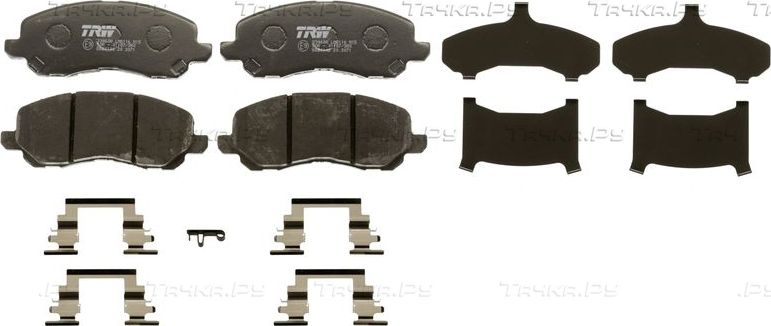 Тормозные колодки TRW COTEC передние для Mitsubishi Outlander III 2012-2026. Артикул GDB4142