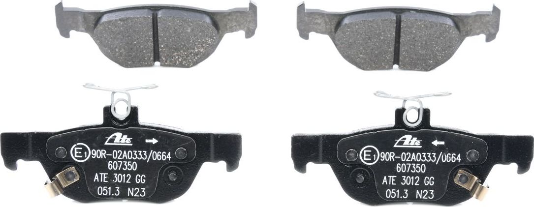 Тормозные колодки ATE. Артикул 13.0460-7350.2
