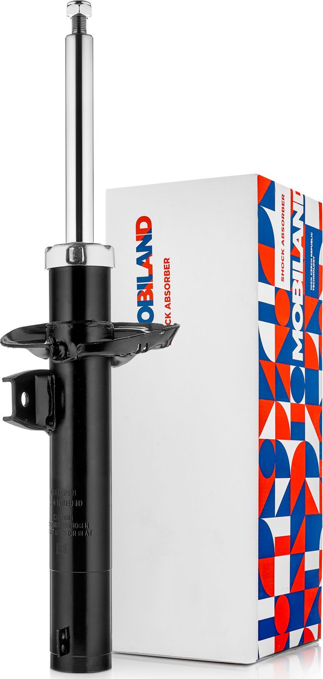 Амортизатор (стойка) передний левый/правый газомасляный для а/м SKODA OCTAVIA II (Mobiland). Артикул 134100910