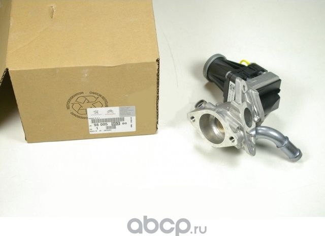 Клапан EGR (рециркуляции выхлопных газов) PSA. Артикул 9800555380