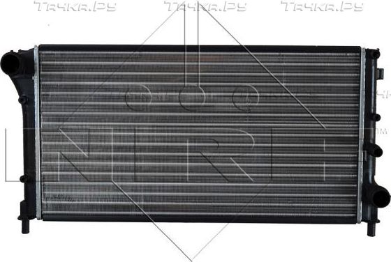 Радиатор охлаждения двигателя NRF (алюминий). Артикул 58185