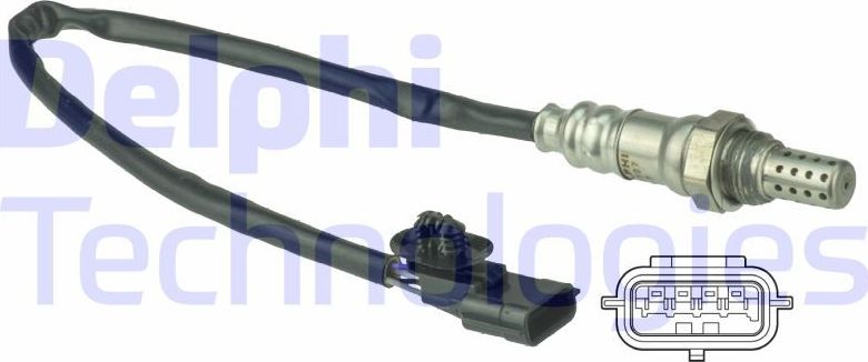 Лямбда-зонд (кислородный датчик) Delphi. Артикул ES20507-12B1