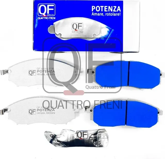 КОЛОДКИ ТОРМОЗНЫЕ FR (Quattro Freni). Артикул QF500402P