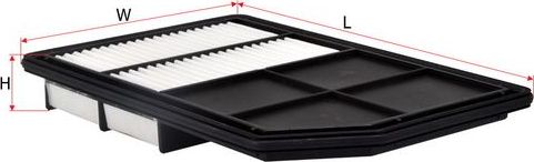 Воздушный фильтр Sakura. Артикул A-58380