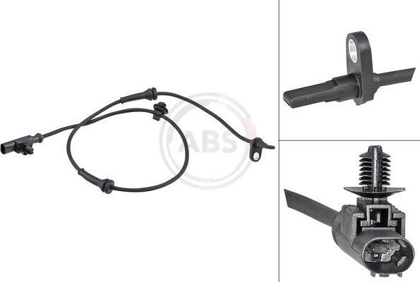 Датчик ABS ABS для Citroen C1 II 2014-2026. Артикул 31865