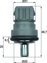 Датчик температуры охлаждающей жидкости Mahle Behr. Артикул TSE 1D