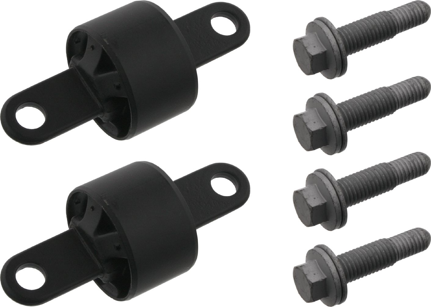 Комплект подшипников балки моста с винтами Ford Focus 08 34248 Febi Bilstein. Артикул 34248