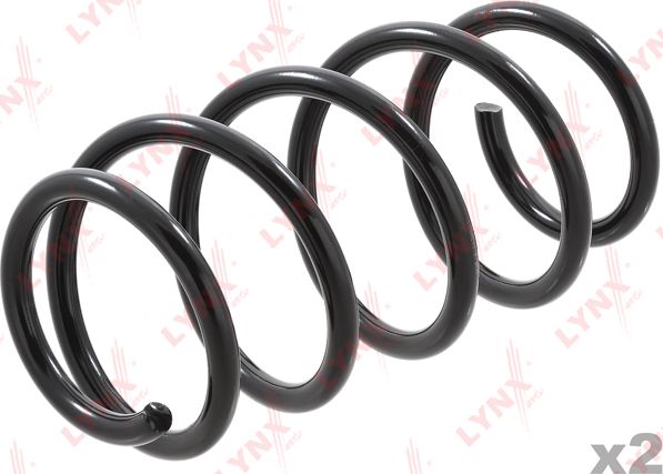 Пружина подвески LYNXauto передняя для Kia Soul I 2009-2014. Артикул SC-2850