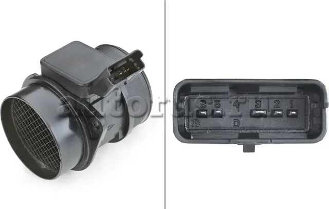 Расходомер воздуха (Hella). Артикул 8ET009142101