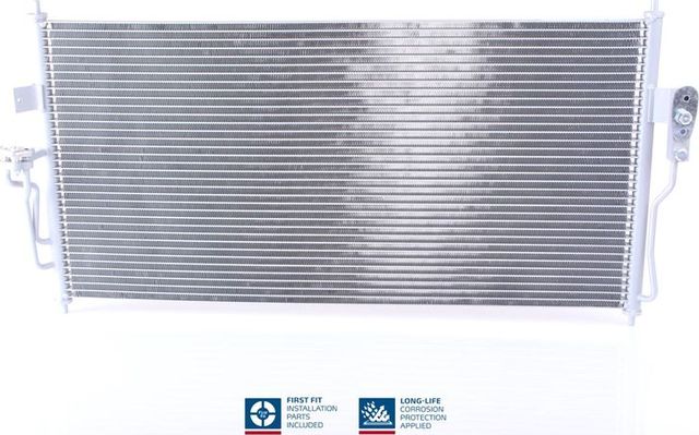 Радиатор кондиционера (конденсатор) Nissens (алюминий) для Nissan Almera Classic I 2006-2013. Артикул 940363