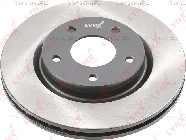Тормозной диск LYNXauto передний для Nissan Juke I 2010-2019. Артикул BN-1792