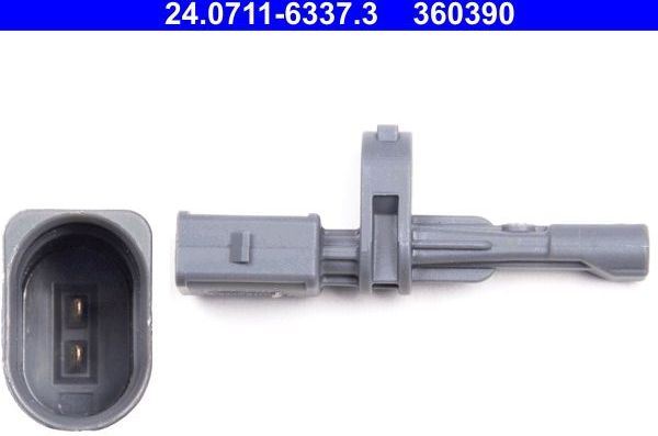 Датчик ABS ATE. Артикул 24.0711-6337.3