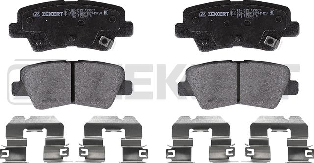 Тормозные колодки Zekkert. Артикул BS-1095
