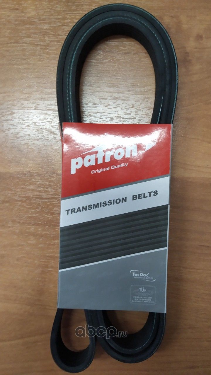 Приводной ремень поликлиновой Patron. Артикул 6PK1306