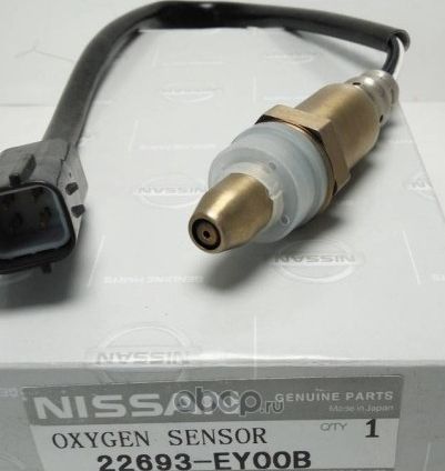 Лямбда-зонд (кислородный датчик) Nissan. Артикул 22693EY00B