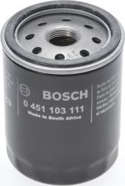 Масляный фильтр Bosch для Fiat Panda I 1986-2003. Артикул 0 451 103 111