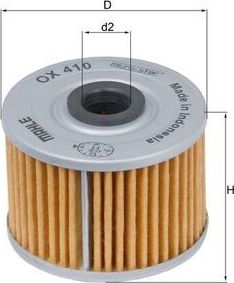 Масляный фильтр Mahle. Артикул OX 410