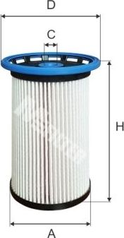 Топливный фильтр MFilter. Артикул DE 3141