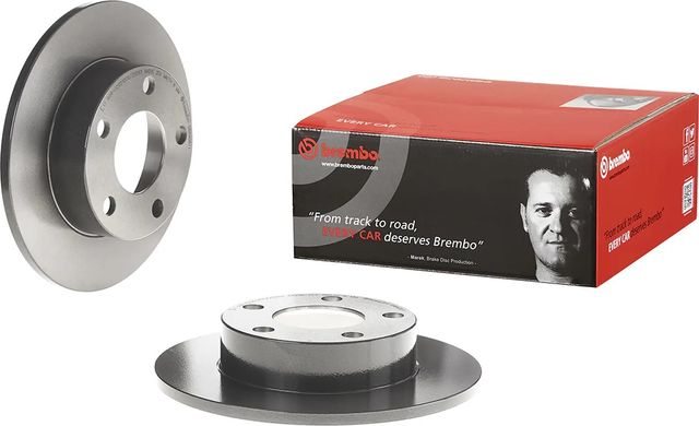 Тормозной диск Brembo UV Coated задний для Audi S4 I (B5) 1997-1999. Артикул 08.8408.11