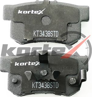 Колодки тормозные HONDA CR-V 90- задн. (Kortex). Артикул KT3438STD