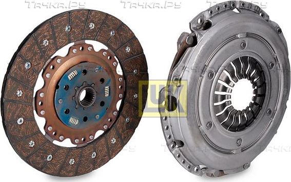 Сцепление (комплект) LuK SAC для Skoda Octavia A7 2017-2019. Артикул 624 4074 09
