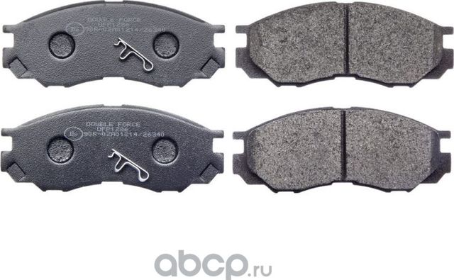 Колодки тормозные дисковые Double Force Double Force. Артикул DFP1286