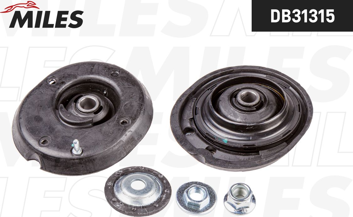 Опора амортизатора CITROEN/C2/C3/PEUGEOT 1007 пер. (с подшипником) (Miles). Артикул DB31315