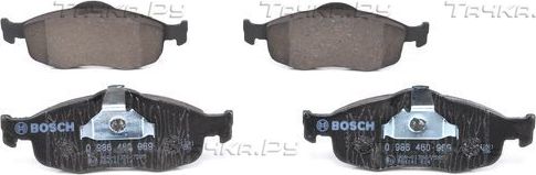 Тормозные колодки Bosch. Артикул 0 986 460 969