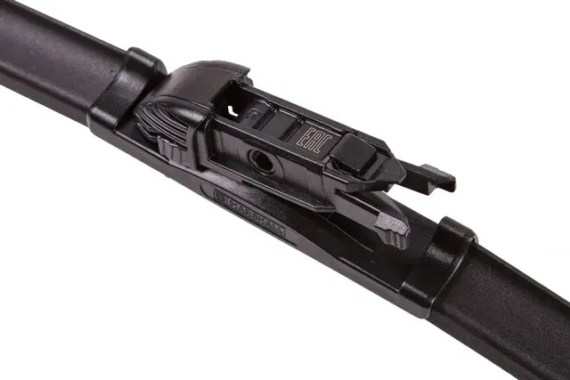 Комплект бескаркасных щеток стеклоочистителя 26” / 65 см + 19” / 48 см hook, side pin, push/pinch 19 mm () (Marshall). Артикул MW5995