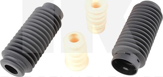 Комплект отбойников и пыльников амортизаторов (стоек) NK для Peugeot 207 I 2006-2015. Артикул 693702