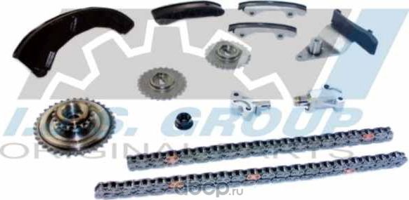 Цепь ГРМ с натяжителями, комплект (IJS). Артикул 401042FK