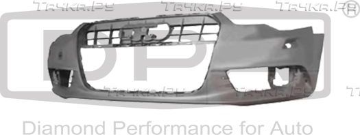 Бампер DPA передний для Audi A6 IV (C7) 2010-2018. Артикул 88071826002
