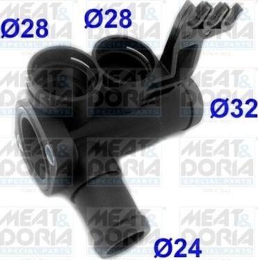 Фланец Meat & Doria. Артикул 93105