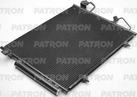 Радиатор кондиционера (конденсатор) Patron для Mitsubishi Pajero IV 2007-2009. Артикул PRS1430