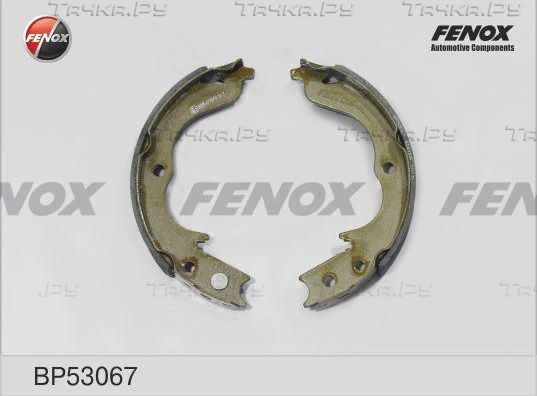 Тормозные колодки Fenox задние для Isuzu D-Max II 2012-2020. Артикул BP53067