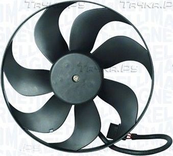 Вентилятор радиатора двигателя Magneti Marelli для Audi TT I (8N) 1998-2006. Артикул 069422722010