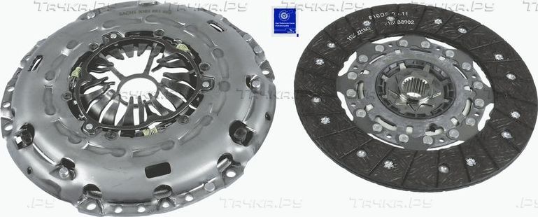 Сцепление (комплект) SACHS XTend для Alfa Romeo Brera 2008-2010. Артикул 3000 951 999