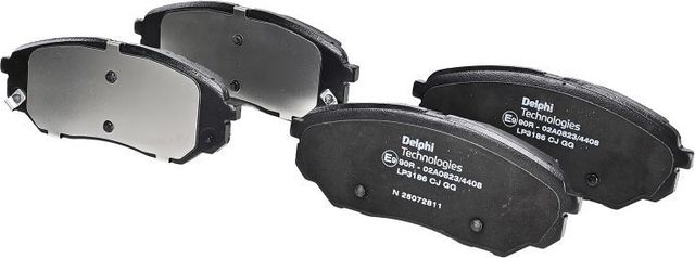 Тормозные колодки Delphi (Low-Metallic). Артикул LP3186