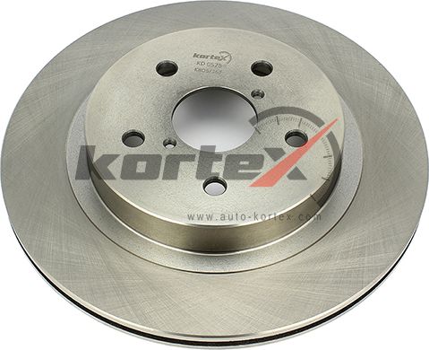 Диск торм. зад. вент.[300x17] 5 отв. (Kortex). Артикул KD0575