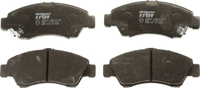 Тормозные колодки TRW COTEC. Артикул GDB1164