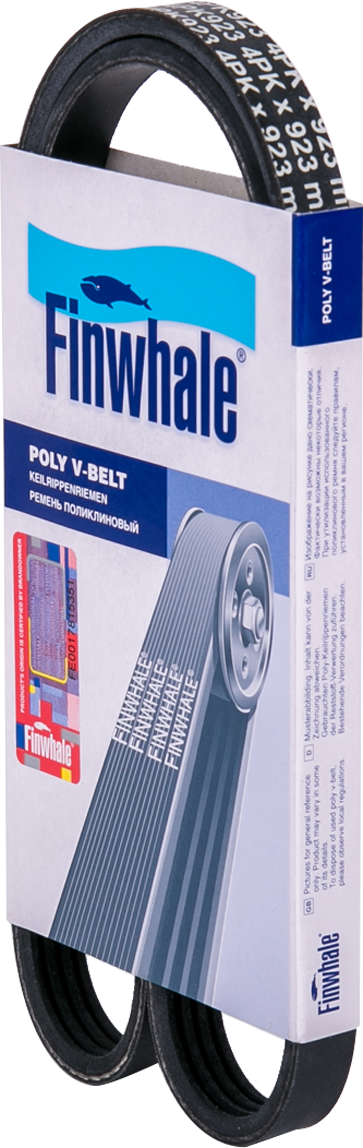 Приводной ремень поликлиновой Finwhale. Артикул BP4PK923