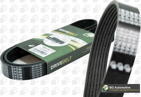 Приводной ремень поликлиновой BGA для BMW 2 F22 2013-2026. Артикул 8PK1395