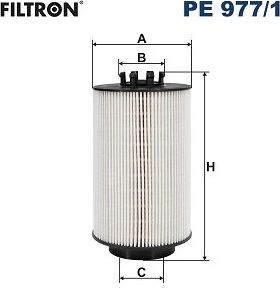 Топливный фильтр Filtron. Артикул PE 977/1