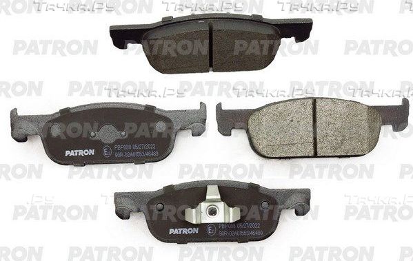 Тормозные колодки Patron передние для Renault Sandero II 2015-2026. Артикул PBP088