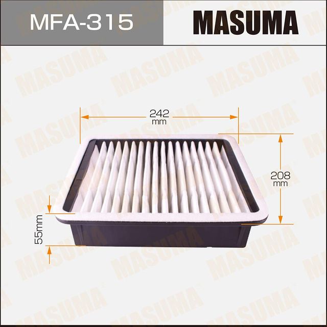 Воздушный фильтр Masuma. Артикул MFA-315