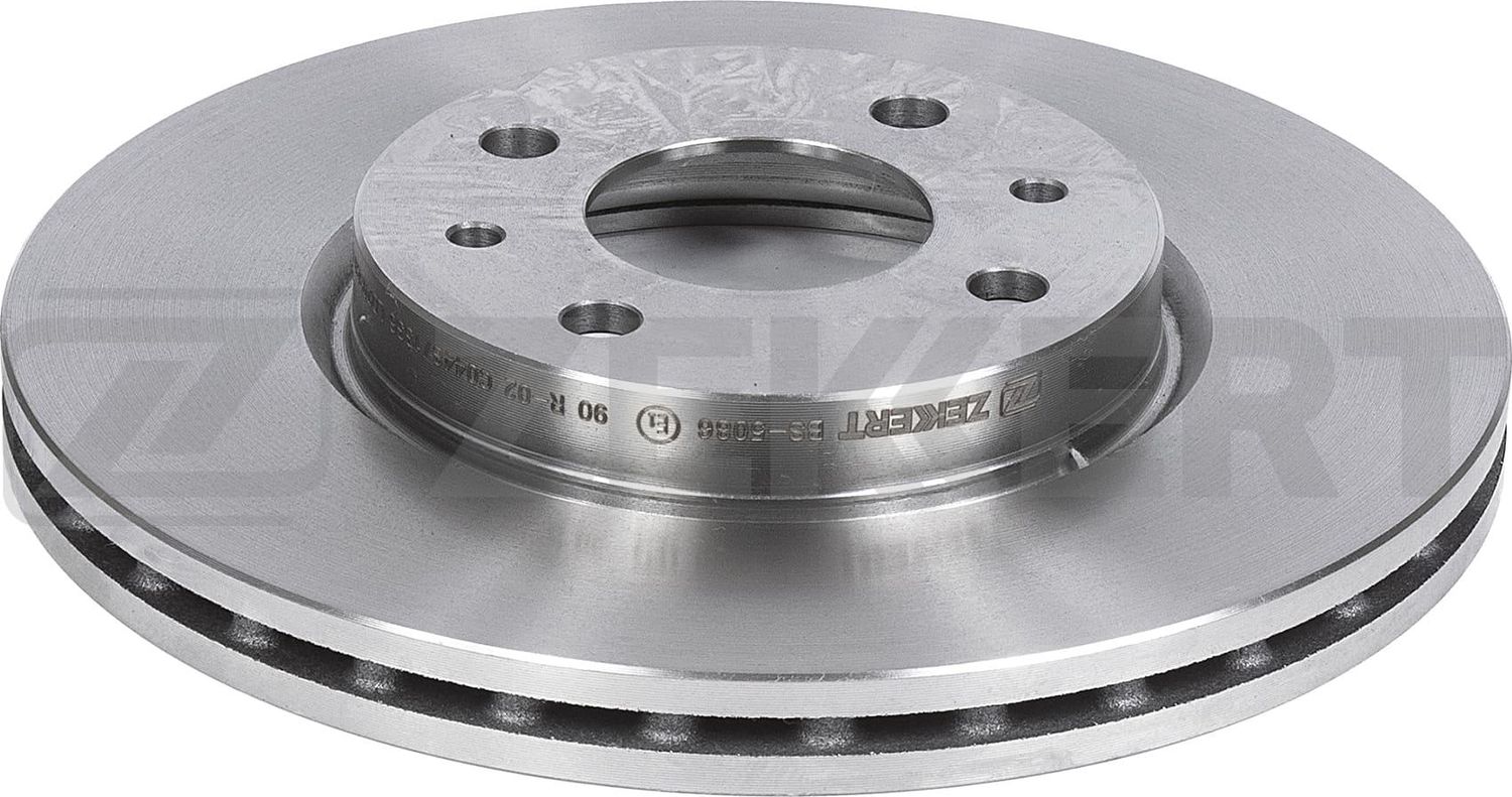 Тормозной диск Zekkert передний для Fiat Doblo I 2003-2015. Артикул BS-5086