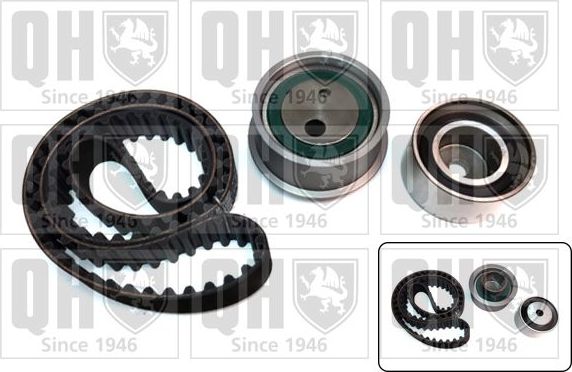 Ремень ГРМ с роликами (комплект) Quinton Hazell. Артикул QBK623